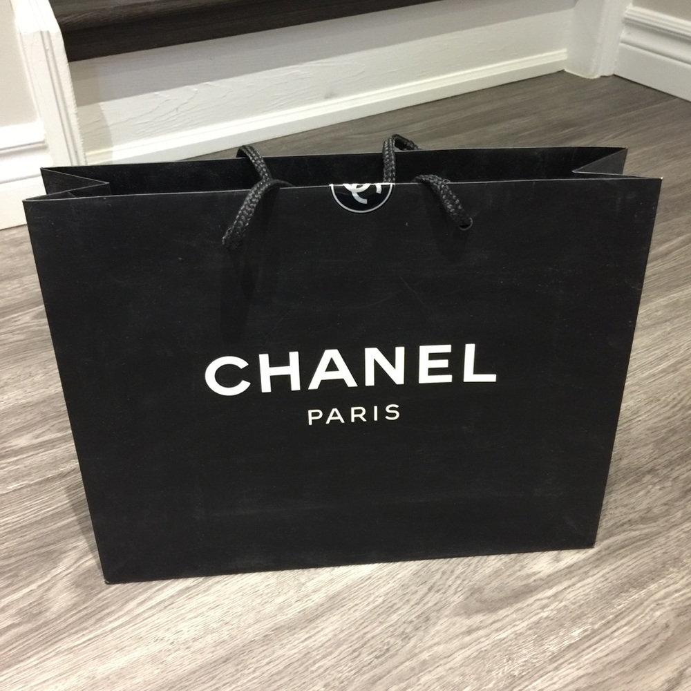Authentic Chanel shopping bag